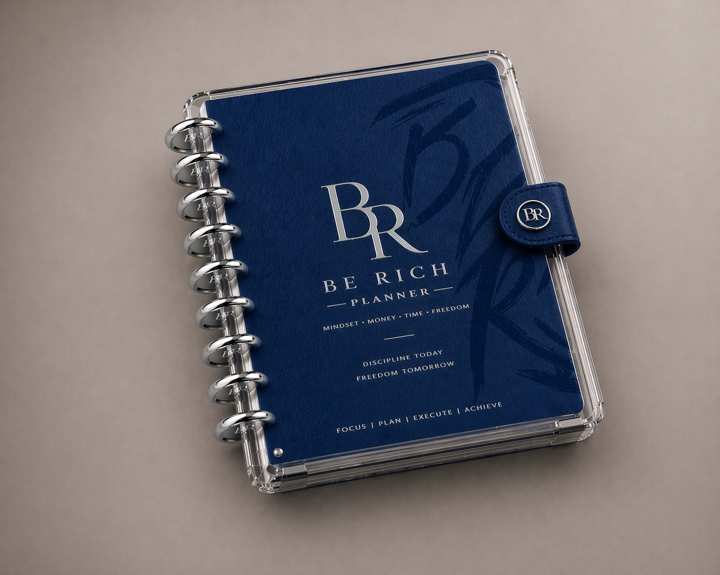 Be Rich Planner — L'agenda Mindset, Budget & Life Planner qui se construit comme toi