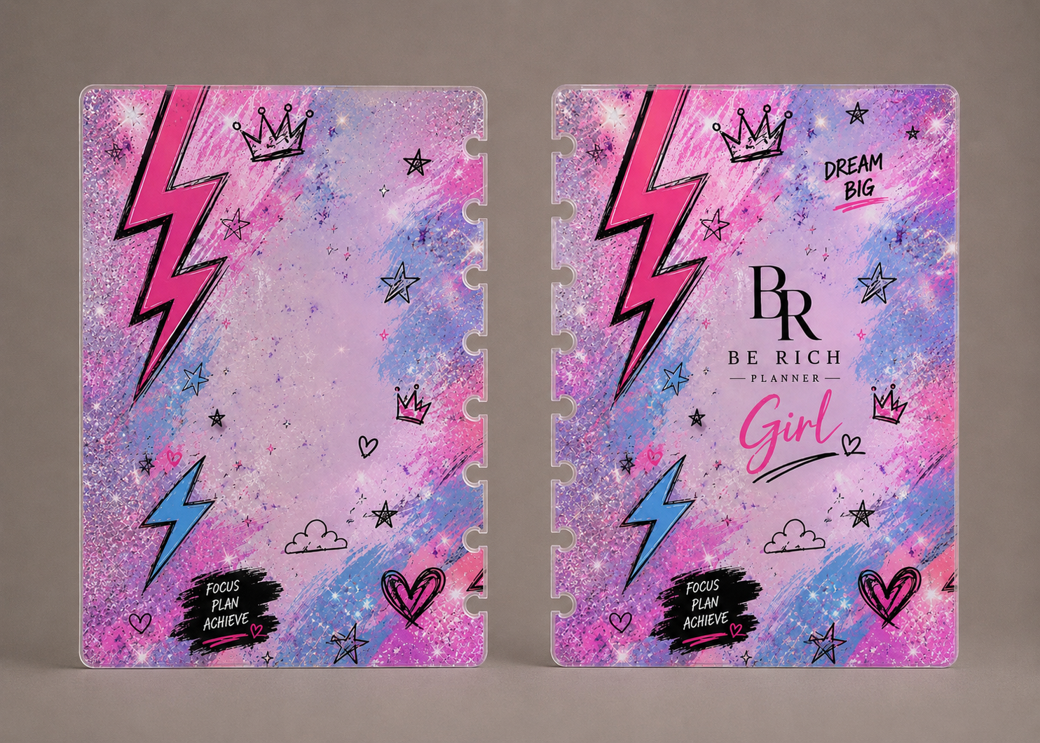 Couverture de Planner BE RICH — Young Academy QUEEN