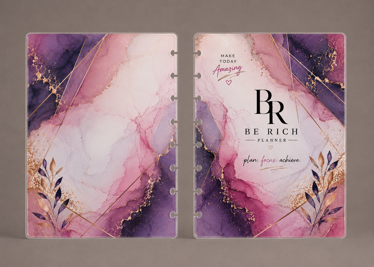 Couverture de Planner BE RICH — Young Academy QUEEN