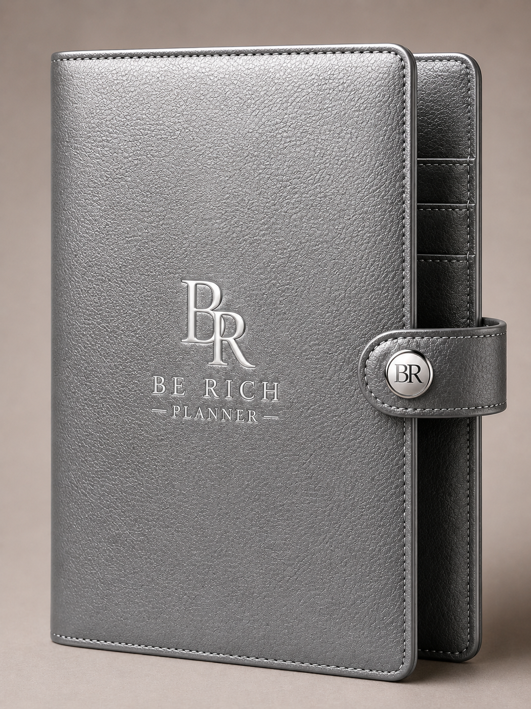 Couverture Porte Folio- Premium BE RICH
