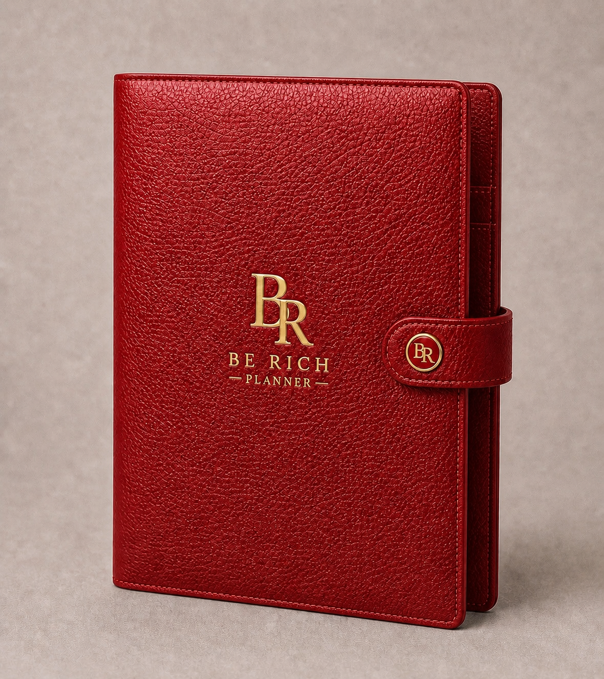 Couverture Porte Folio- Premium BE RICH