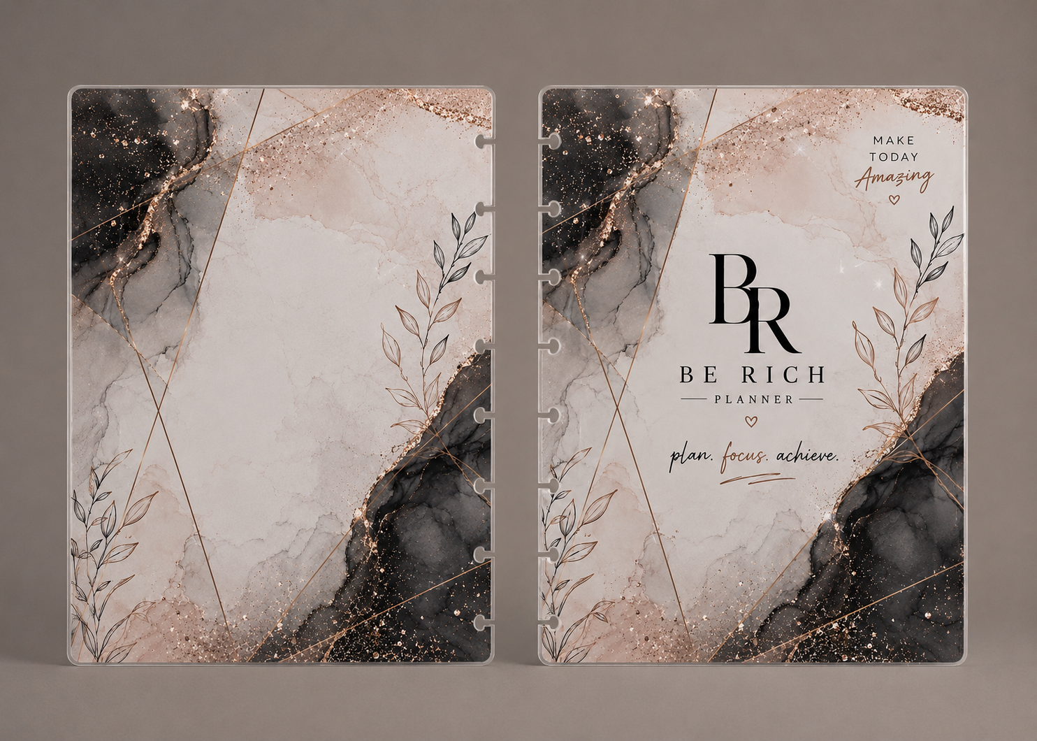 Couverture de Planner BE RICH — Young Academy QUEEN