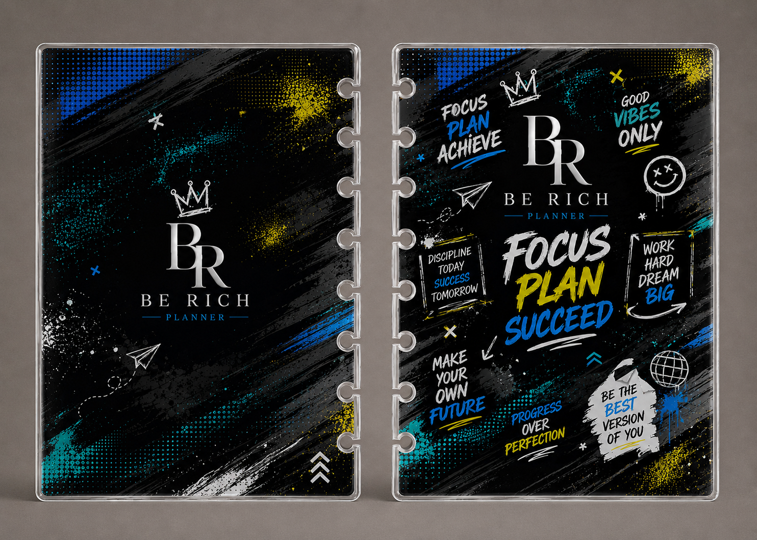 Couverture de Planner BE RICH — Young Academy BOSS