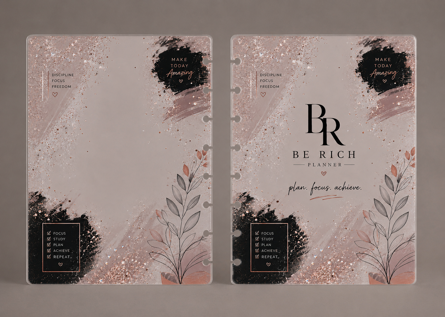 Couverture de Planner BE RICH — Young Academy QUEEN