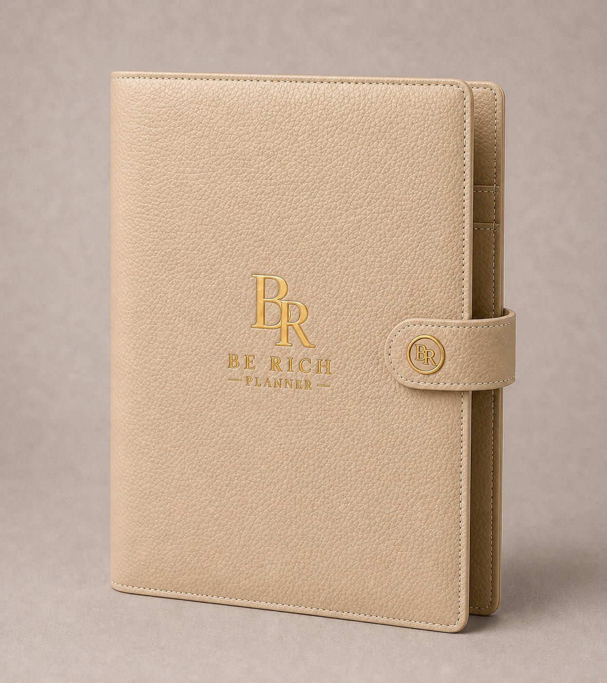Couverture Porte Folio- Premium BE RICH