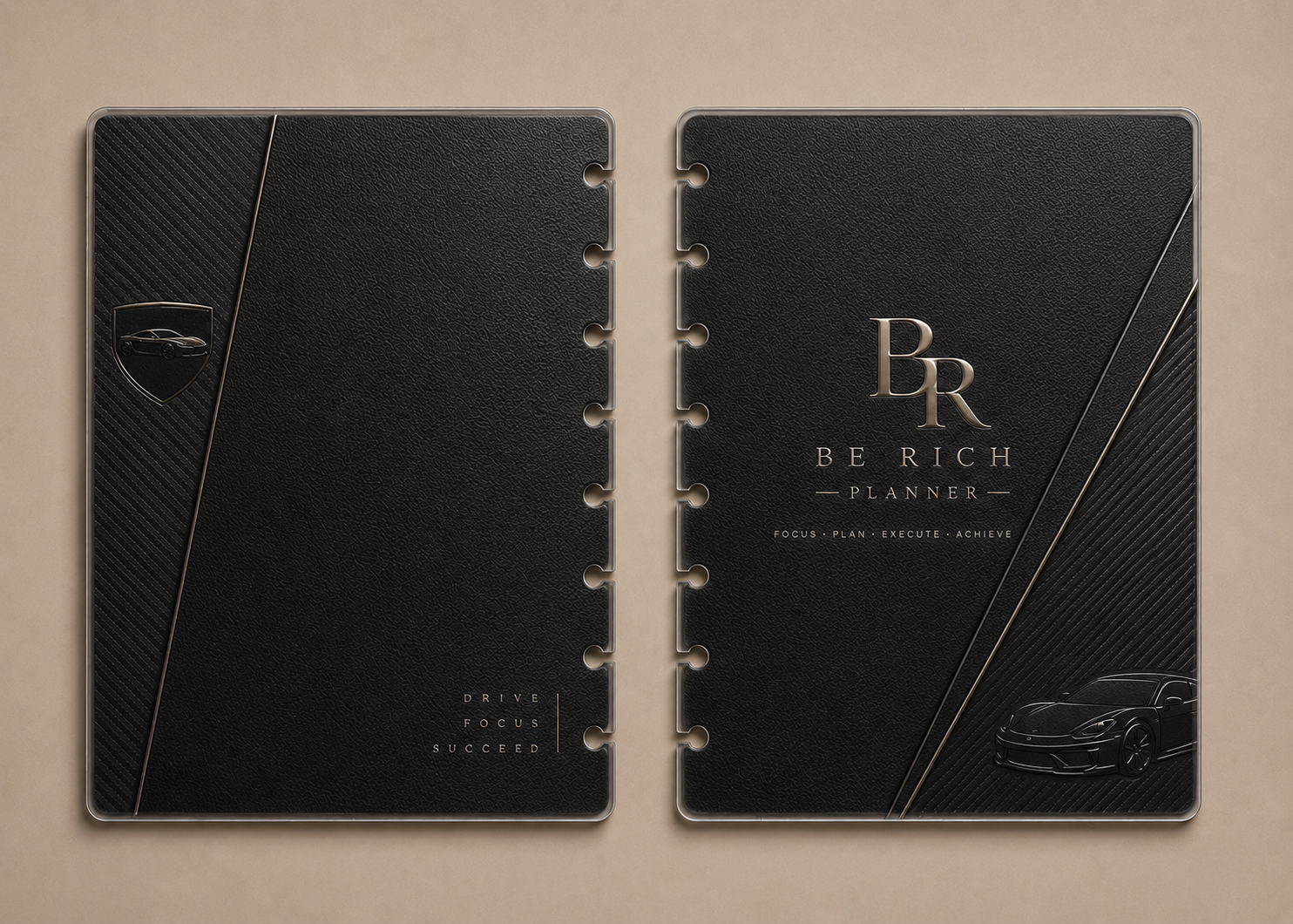 Couverture de Planner BE RICH