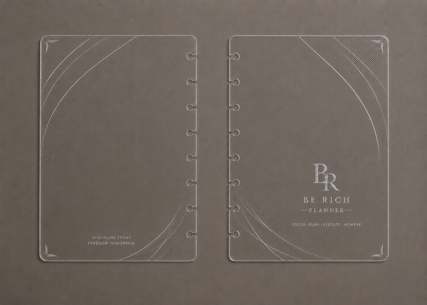 Couverture de Planner BE RICH