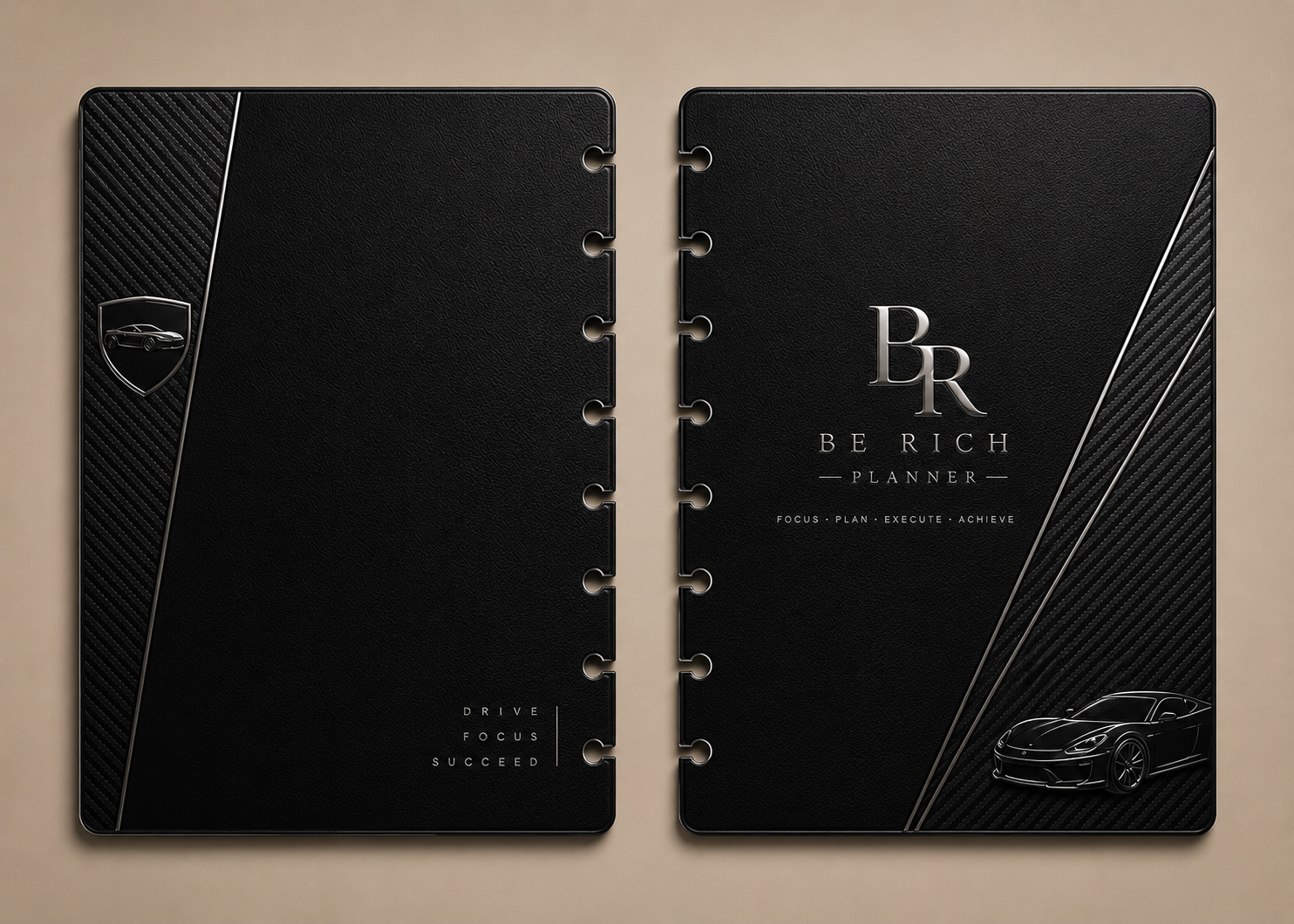 Couverture de Planner BE RICH