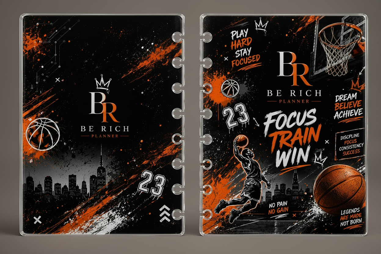 Couverture de Planner BE RICH — Young Academy BOSS