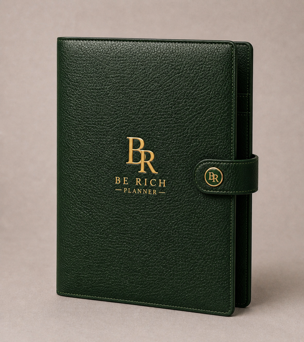 Couverture Porte Folio- Premium BE RICH