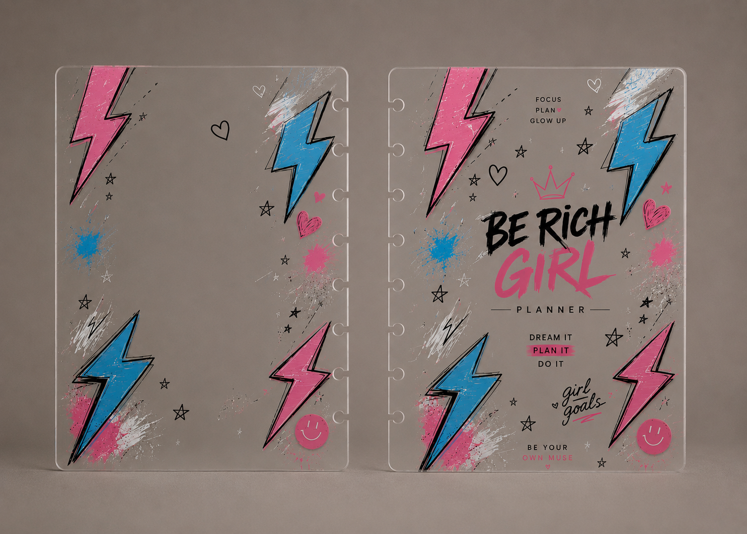 Couverture de Planner BE RICH — Young Academy QUEEN