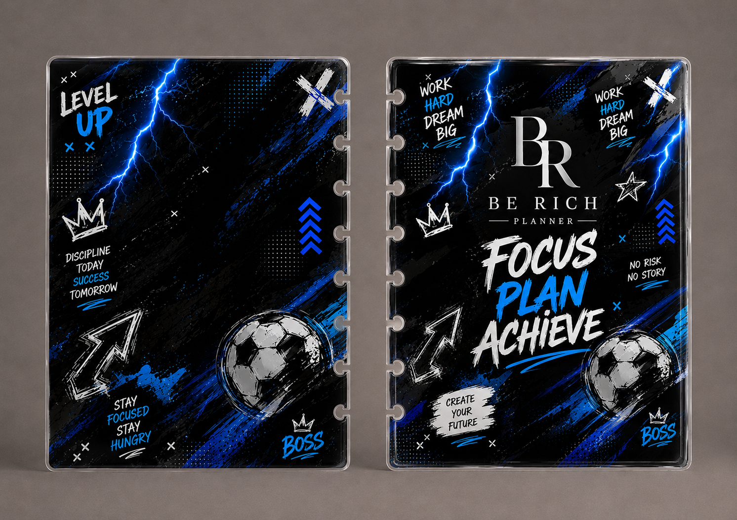 Couverture de Planner BE RICH — Young Academy BOSS